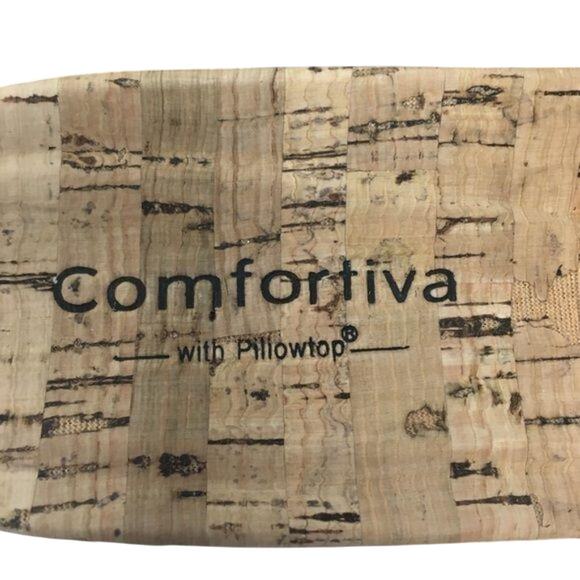 Cayce Leather Slide Sandals By Comfortiva - Picture 6 of 9